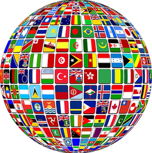 Globe of Flags